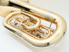 Miraphone 1281 Petruschka Piston F Tuba in Gold Brass