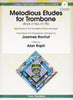 Melodious Etudes for Trombone Book 2 by M. Bordogni, arr. J. Rochut, w/CD, ed. Alan Raph, pub. Carl Fischer