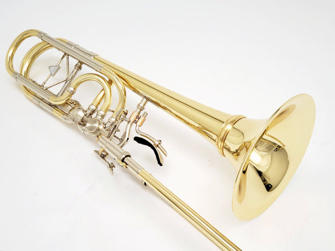 Kuhnl & Hoyer Orchestra Signature Bass Trombone with Open-Flow Rotors and Screw Bell Flare