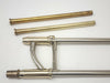 Schmelzer Model 1 Tenor Trombone in Gold Brass with Long Crook