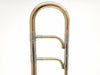 Schmelzer Model 1 Tenor Trombone in Gold Brass with Long Crook