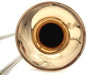 Schmelzer Model 1 Tenor Trombone in Gold Brass with Long Crook