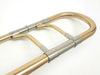 Schmelzer Model 1 Tenor Trombone in Gold Brass with Long Crook