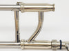 Schmelzer Model 1 Tenor Trombone in Gold Brass with Long Crook