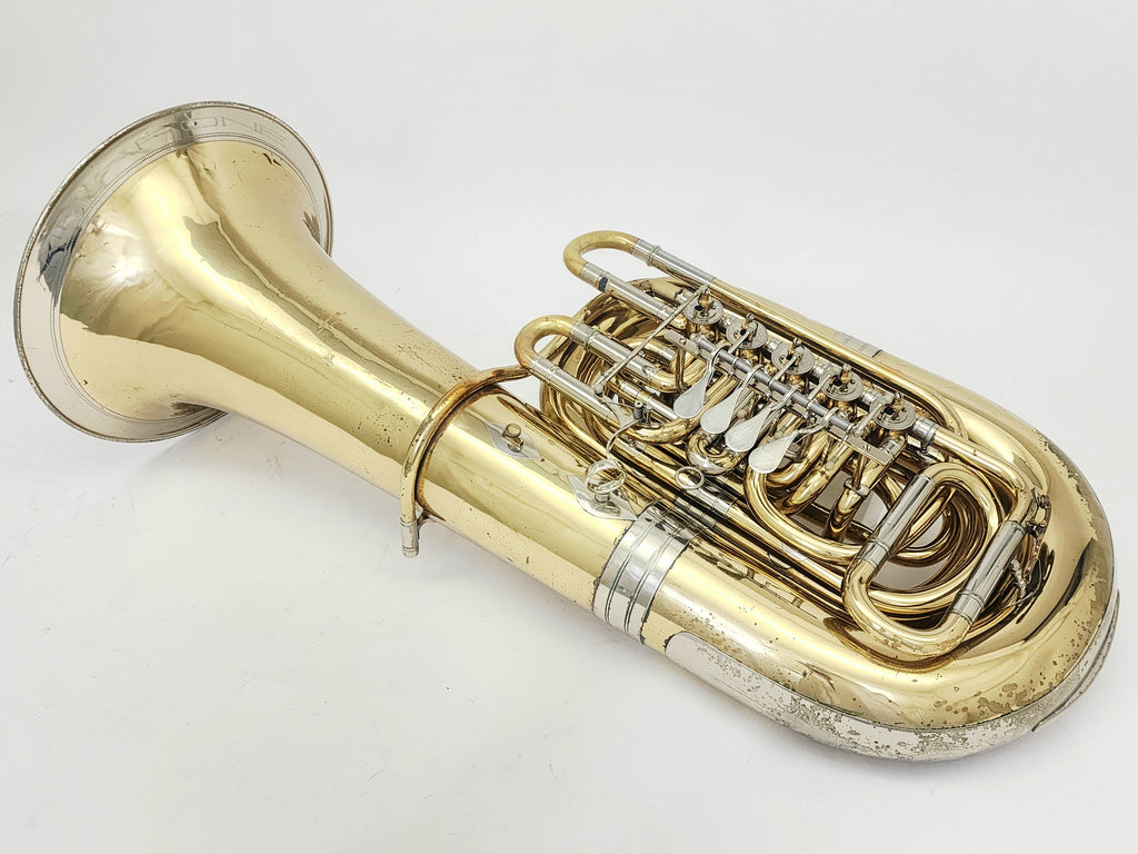The Horn Guys - Miraphone Mirafone 186 5-Valve Rotary CC Tuba Used