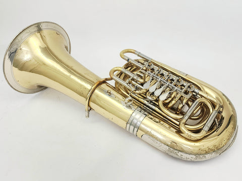 Miraphone Mirafone 186 5-Valve Rotary CC Tuba Used