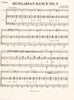 Johannes Brahms Hungarian Dance No. 5 for Trombone and Piano, arr. James Miller, pub. All Barks Dog Records