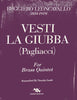 Vesti La Giubba (Pagliacci) for Brass Quintet