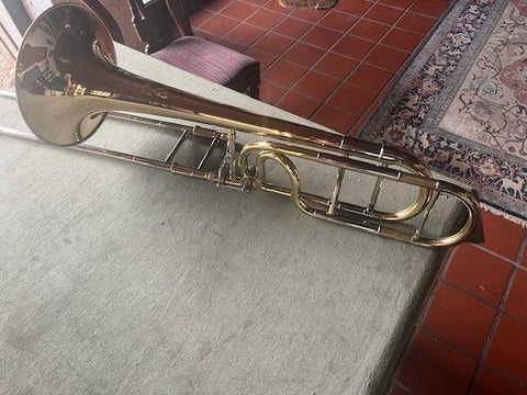 Schmelzer Model 5 GR Bass Trombone with Open Flow Rotor