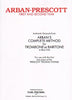 Arban-Prescott Fist and Second Year Excerpts for Trombone in Bass Clef, pub. Carl Fischer