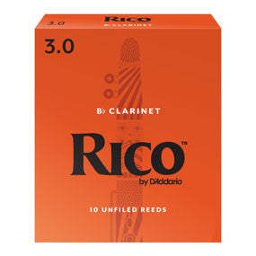 Rico Bb Clarinet Reeds 10-Pack