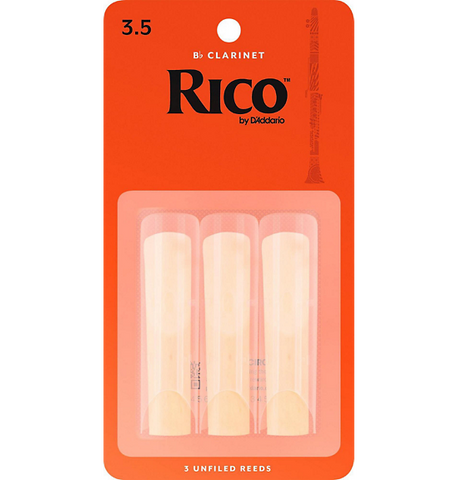 Rico Bb Clarinet Reeds 3-Pack