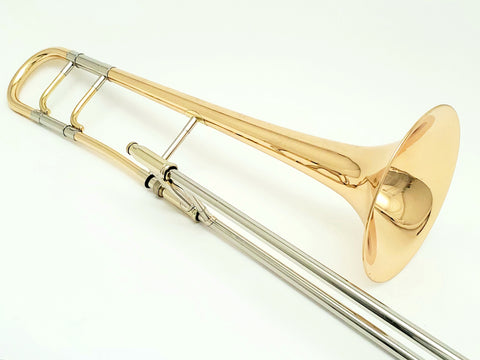 Schmelzer Model 2 Tenor Trombone in Gold Brass