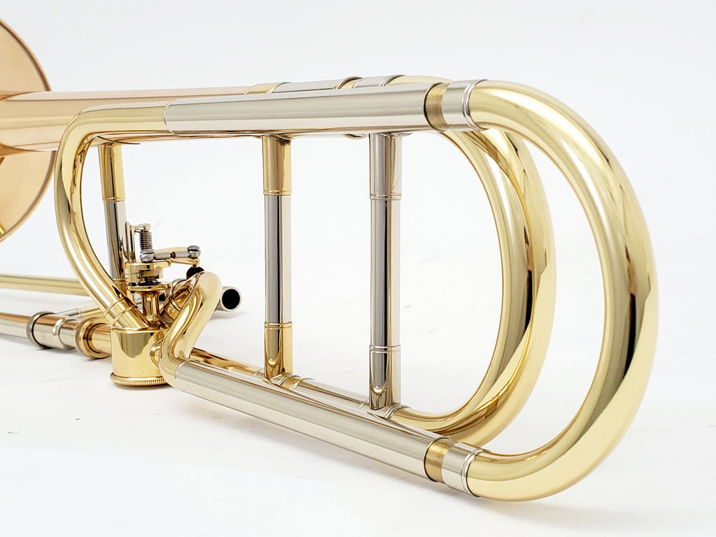 Adams TB1 With Gold Brass Bell and Gold Brass Tuning Slide