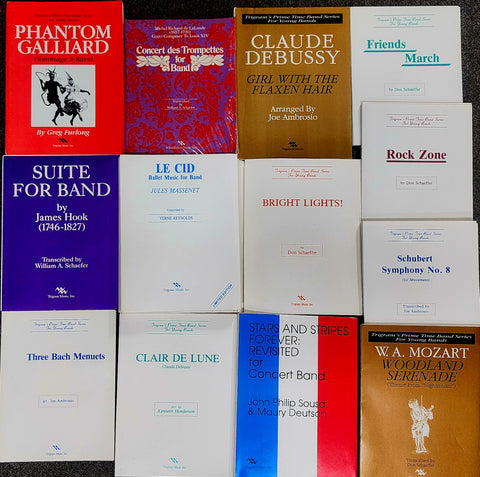 Wimbledon-Trigram Concert band Sheet Music Bundle