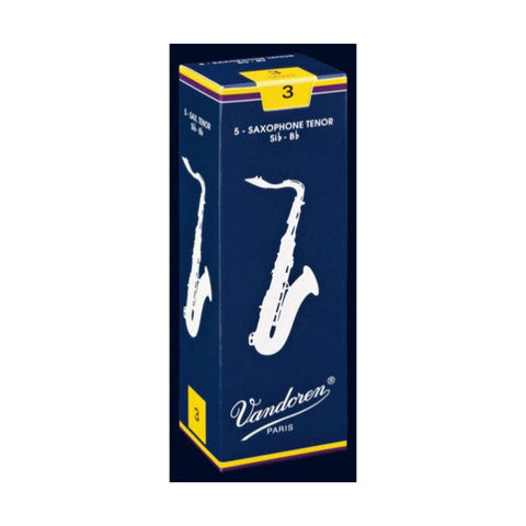 Vandoren Bb Tenor Sax Reeds 5-Pack