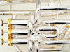 Miraphone M5050 Euphonium: Edition Model in Silver Plate with Gold Trim and Hard Case