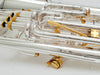 Miraphone M5050 Euphonium: Edition Model in Silver Plate with Gold Trim and Tuning Trigger