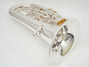 Miraphone M5050 Euphonium: Edition Model in Silver Plate with Gold Trim and Tuning Trigger