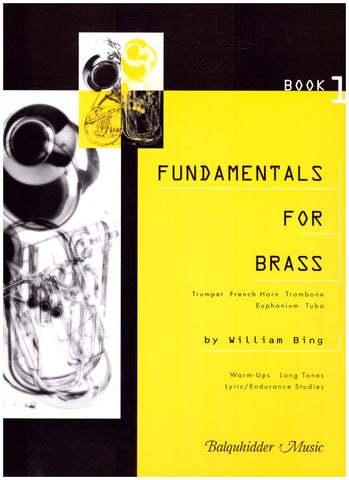 Fundamentals for Brass by William Bing, pub. Balquhidder