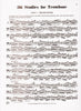 36 Studies For Trombone by O. Blume, pub. Carl Fischer