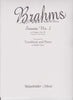 Sonata No. 2 in F major by Johannes Brahms, for Trombone and Piano ed. Ralph Sauer, pub. Balquhidder