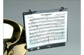DEG Trombone Marching Lyre and Flip Folder