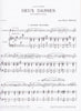 Deux Danses for Trombone and Piano by Jean-Michel Defaye, pub. Leduc Hal Leonard