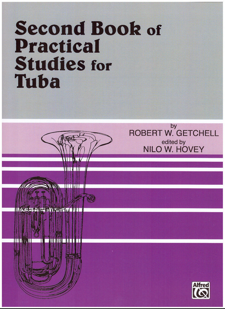 Practical Studies for Tuba, Book 2 by Robert W. Getchell, pub. Alfred