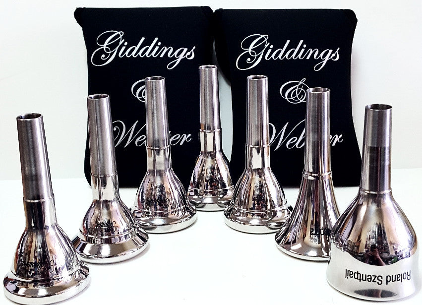 Giddings Stainless Steel Tuba Mouthpiece