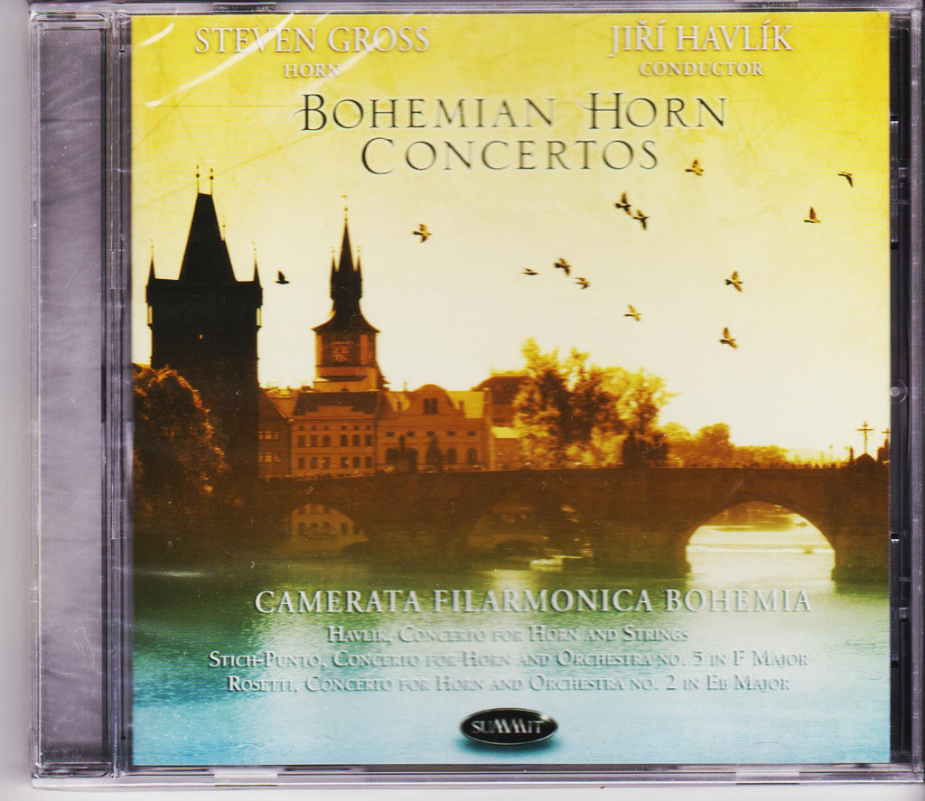 Bohemian Horn Concertos - Steven Gross, Summit Records