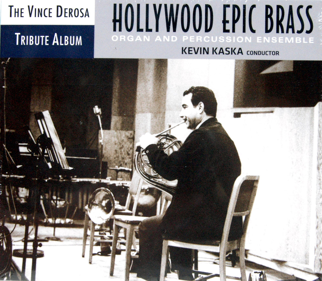 Hollywood Epic Brass (The Vince De Rosa Tribute Album) CD Music Composed and Arranged by Kevin Kaska
