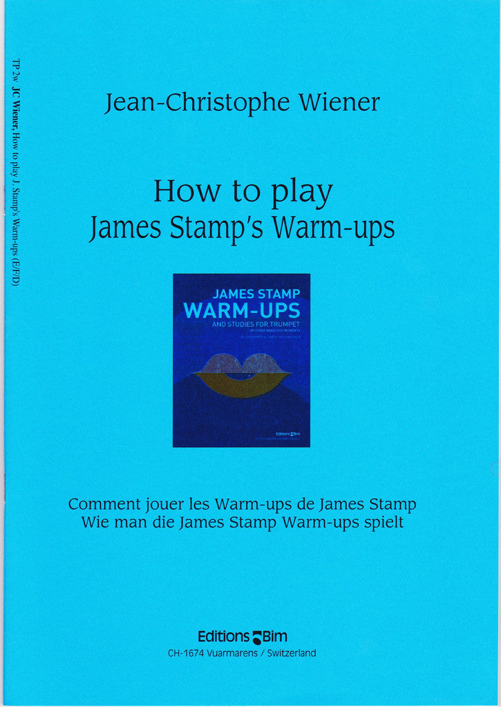 How to Play James Stamp's Warm-Ups by Jean-Christophe Wiener, pub. Bim