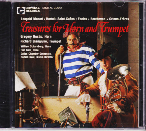 Treasures for Horn & Trumpet - Gregory Hustis & Richard Giangiulio, Crystal Records