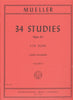 34 Studies for French Horn in Two Volumes by Bernhard Mueller, pub. International