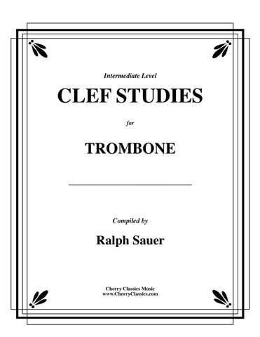 Clef Studies for Trombone, trans. Ralph Sauer, pub. Wimbledon