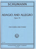Adagio and Allegro for Horn and Piano by Robert Schumann, pub. International
