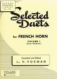 Selected Duets for French Horn Book 1 by H. Voxman, pub. Hal-Leonard