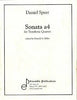 Speer: Sonata for Trombone Quartet, pub. Ensemble