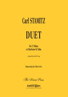 Tuba Duets by Carl Stamitz, pub. Bim