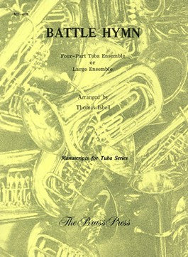 Battle Hymn for Tuba Quartet by William Steffe, pub. Bim