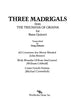 Three Madrigals from The Triumphs of Oriana By Bennet, Cobbold, and Cavendish trans. for Brass Quintet by Doug Ordunio, pub. Wimbledon
