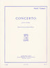 Concerto for Horn and Piano by Henri Tomasi, pub. Leduc Hal Leonard