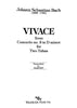 Vivace (Concerto #3) for 2 Tubas by J.S. Bach, trans. Jim Self, pub. Wimbledon