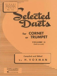 Selected Duets for Trumpet Book 2 (Advanced) by H. Voxman, pub. Hal-Leonard