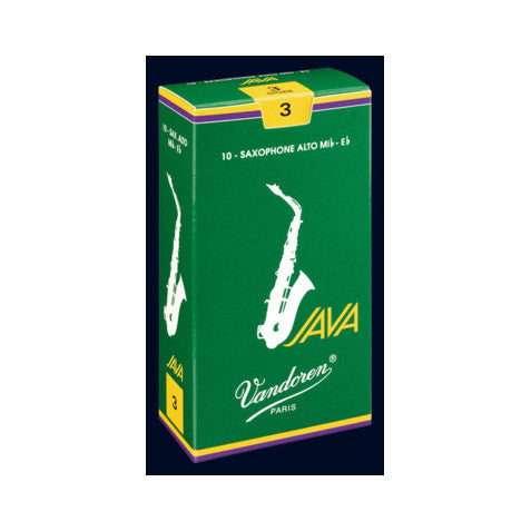 Vandoren Java Eb Alto Sax Reeds 10-Pack