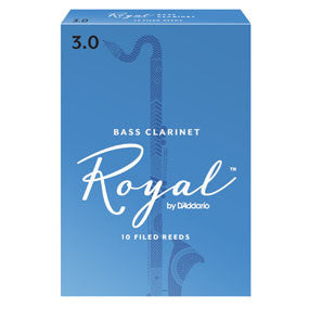 Rico Royal Bb Bass Clarinet Reeds 10-Pack